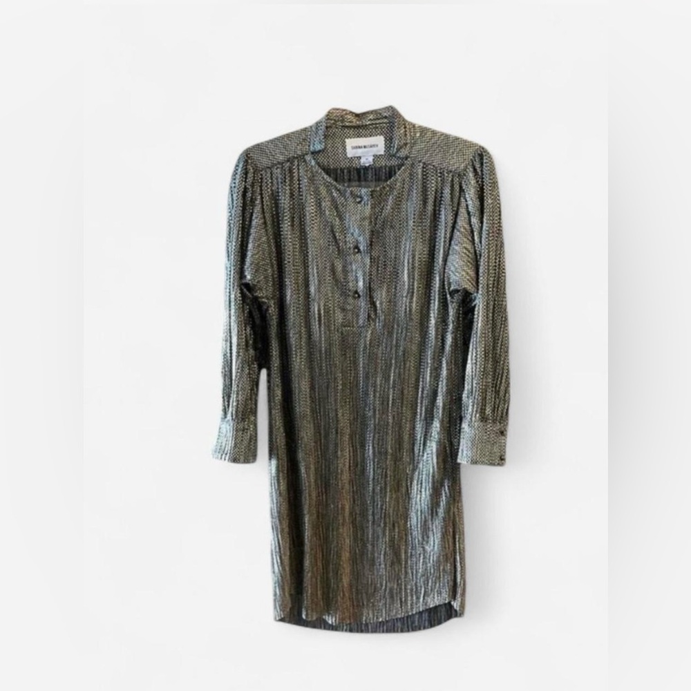 Sabina Musayev Metallic Dress